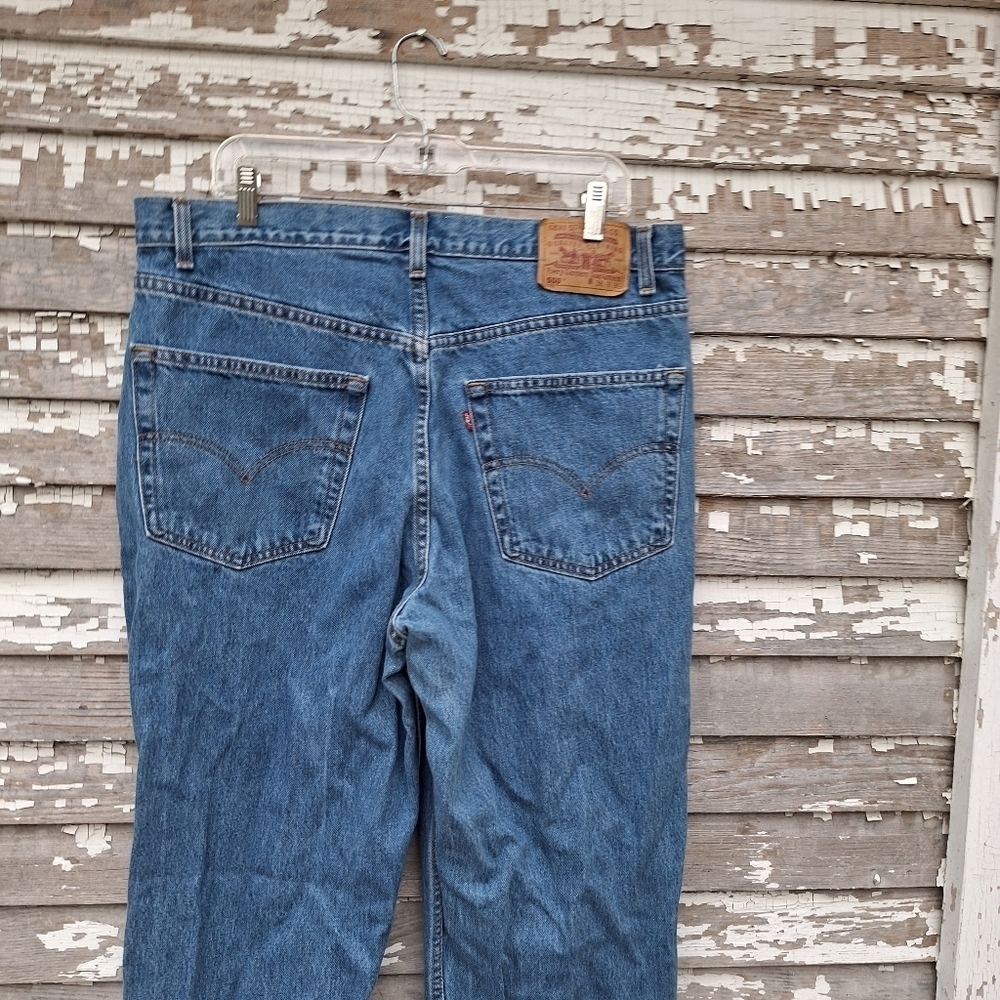Vintage Levis 550 Relaxed Fit Jeans Size 38 X 30 - Picture 2 of 7